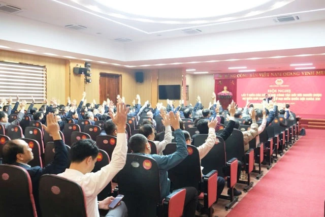 Giới thiệu Quyền Bộ trưởng Bộ Công Thương Lê Mạnh Hùng ứng cử đại biểu Quốc hội khóa XVI